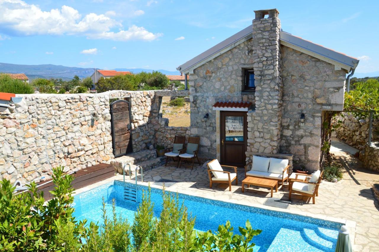 Three Sisters, Absolutely Unique Stone Houses, 200 M From The Beach Rudine  Екстериор снимка